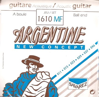 Argentine by Savarez Gypsy Jazz Guitar MEDIUM (11-46) #1