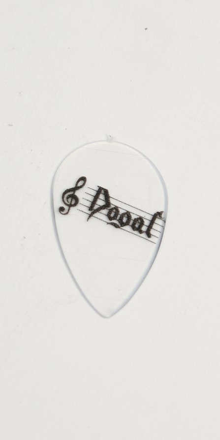 Dogal PM1 Soft Mandolin Pick (.66mm) Clear #1
