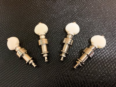 Gotoh 2-Band Planetary Banjo tuners (Nickel Plated, CREAM Buttons)) 21080